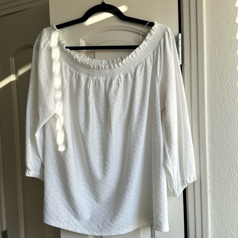 Michael Kors Off Shoulder Top